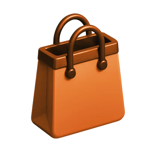 3D bag icon