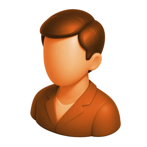3D boy icon