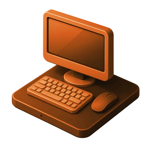 3D computer icon